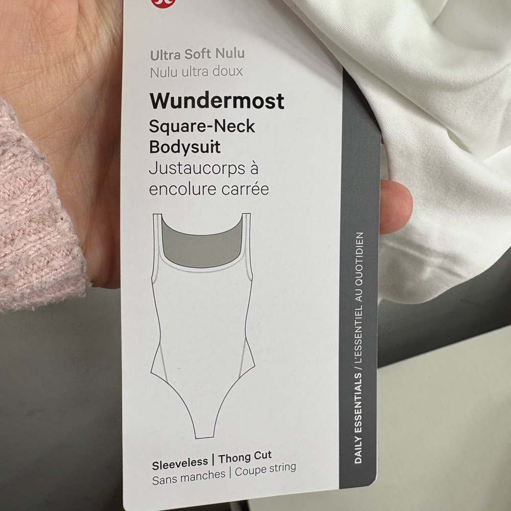 Lululemon Athletica White Bodysuit - Picture 4 of 4